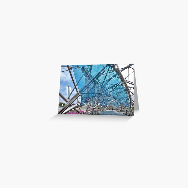 The Helix Bridge 5 Greeting Card