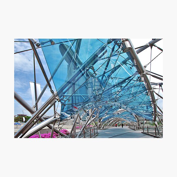 The Helix Bridge 5 Photographic Print