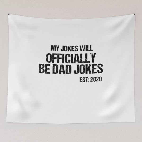 Item preview, Dad Jokes Soon To Be Father 2020 designed and sold by RainbowPandas.