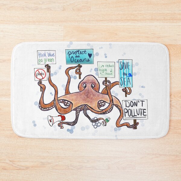 Item preview, Octopus Activist  designed and sold by Ashlee Lin Fuoco.
