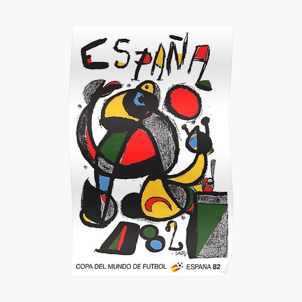 Copa del Mundo de Futbol España 82 Poster