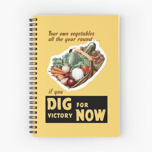 Item preview, Dig For Victory Now -- WWII designed and sold by warishellstore.