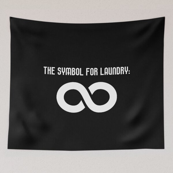 Item preview, The Symbol For Laundry designed and sold by T-shirt For You.