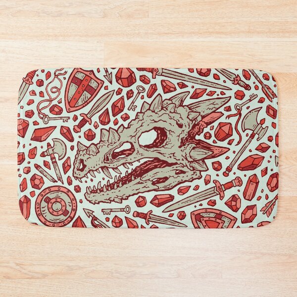 Item preview, Hoard of the Gem Dragon | Fantasy Adventure Art designed and sold by OMEGAFAUNA.