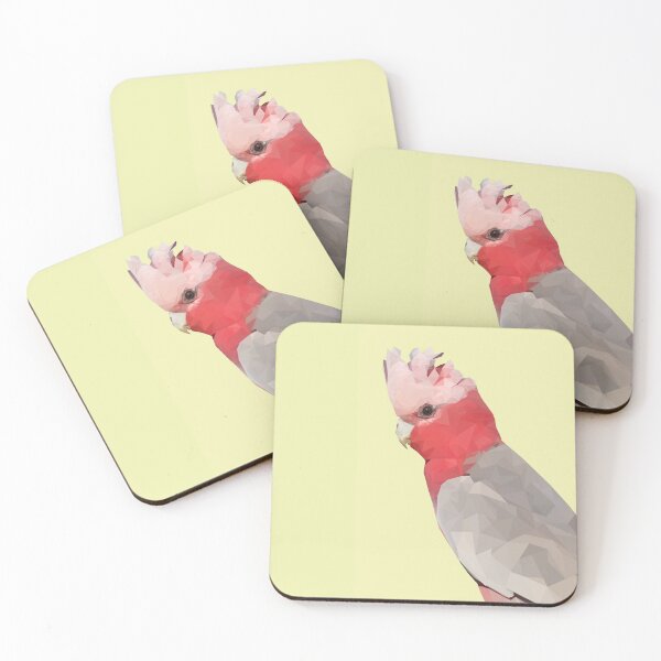 Item preview, Australian Galah - Low Poly Geometric designed and sold by CaitlinCalling.
