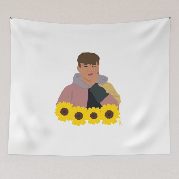 Item preview, Rye Beaumont Sunflower Drawing designed and sold by Sara Niesen.