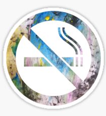 Smoke. Sticker