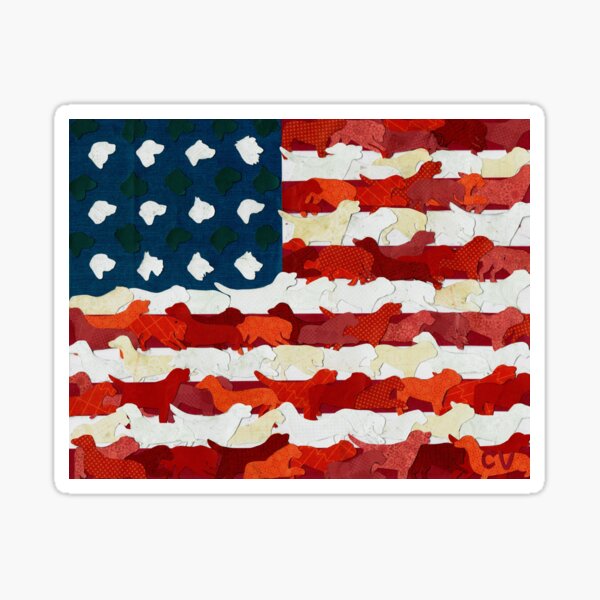 One Nation, Under Dog Sticker
