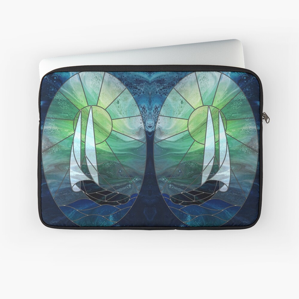 Glass Sails Laptop Sleeve