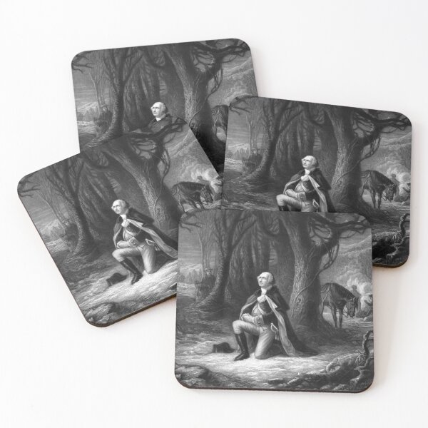 Item preview, General Washington Praying At Valley Forge designed and sold by warishellstore.