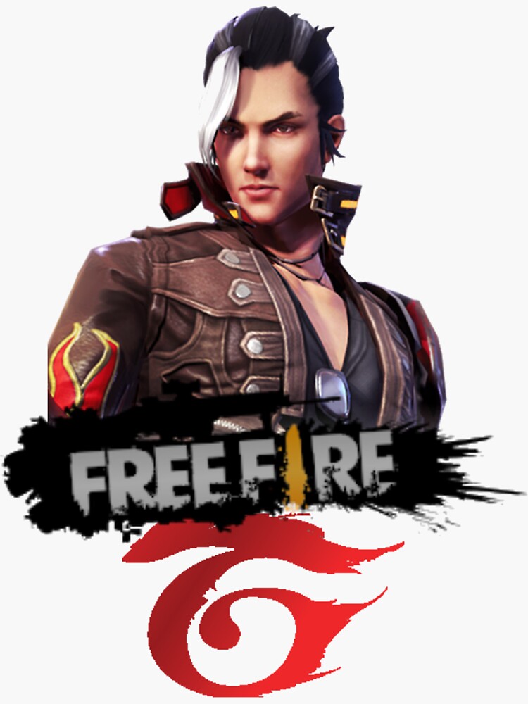 Pegatina «Camisetas Y Accesorio de FREE FIRE» de JhonaDLl Redbubble