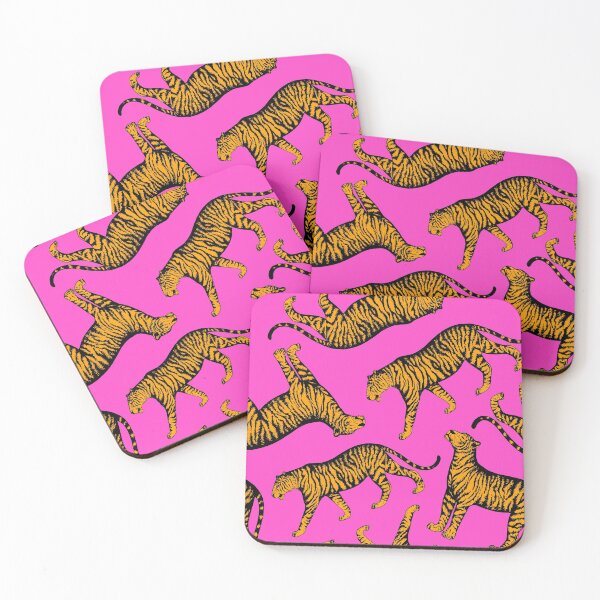 Item preview, Tigers (Magenta and Marigold) designed and sold by illucalliart.