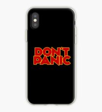Dont Panic - The Hitchhiker's Guide to the Galaxy iPhone Case