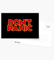 Dont Panic - The Hitchhiker's Guide to the Galaxy Postcards