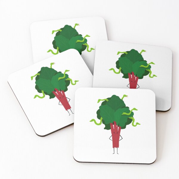 Item preview, Poisonous rhubarb with snakes designed and sold by maryannacher.