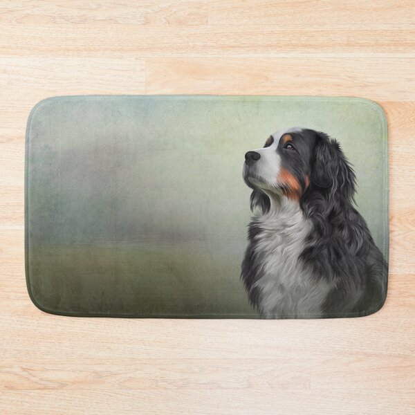 Item preview, Bernese Mountain Dog. Drawing, illustration funny dog designed and sold by bonidog.