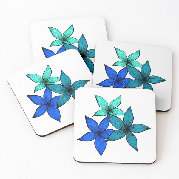 Item preview, Blue Flowers designed and sold by EArtist.