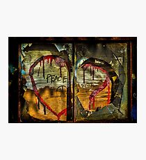 PEACE Photographic Print