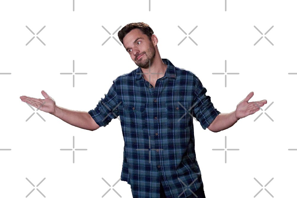 "Nick Miller new girl" by lorih96 Redbubble