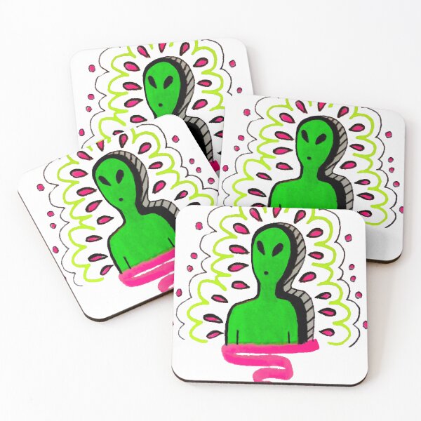 Item preview, Highlighter alien designed and sold by ElleHodge.