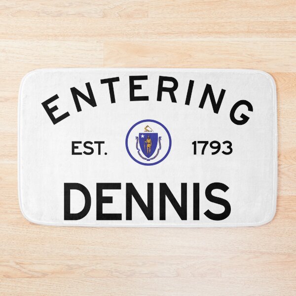 Item preview, Entering Dennis - Commonwealth of Massachusetts Road Sign designed and sold by NewNomads.