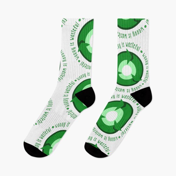 Item preview, Worry is wasteful - recycle happiness - worry bug - worry less - don't worry, be happy - positive vibes designed and sold by smooshfaceutd.