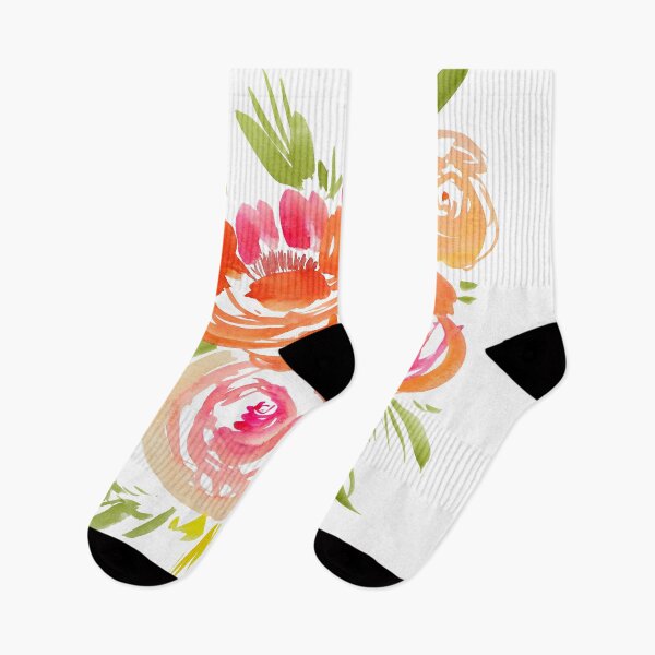 Item preview, Beautiful watercolor flower bouquet -  roses and peonies designed and sold by Ilze Lucero.