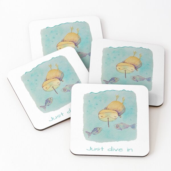 Item preview, "Just dive in" Kwii  designed and sold by IraPanyukova.