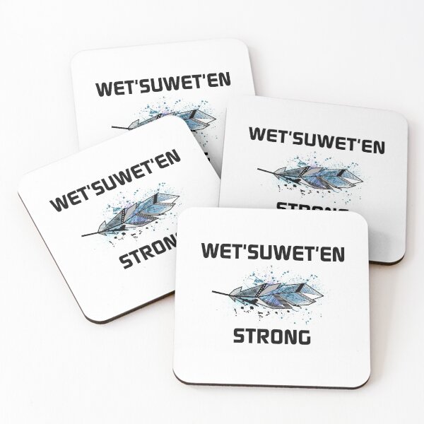 Item preview, Wet'suwet'en Strong Horizontal Feather Color designed and sold by TinyStarCanada.