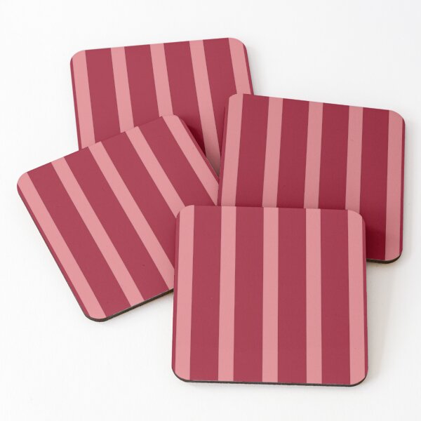 Item preview, Pretty Pink and Burgundy Stripes designed and sold by Poetic Patterns Studio.