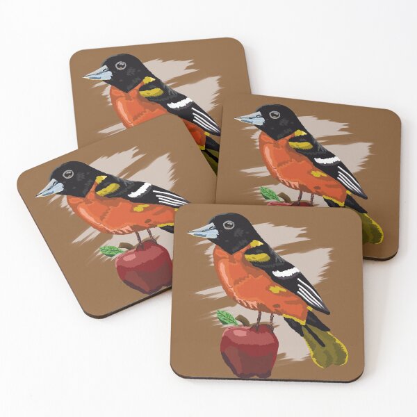 Item preview, Midwest Oriole over a Earthy Background designed and sold by BjernRaz.