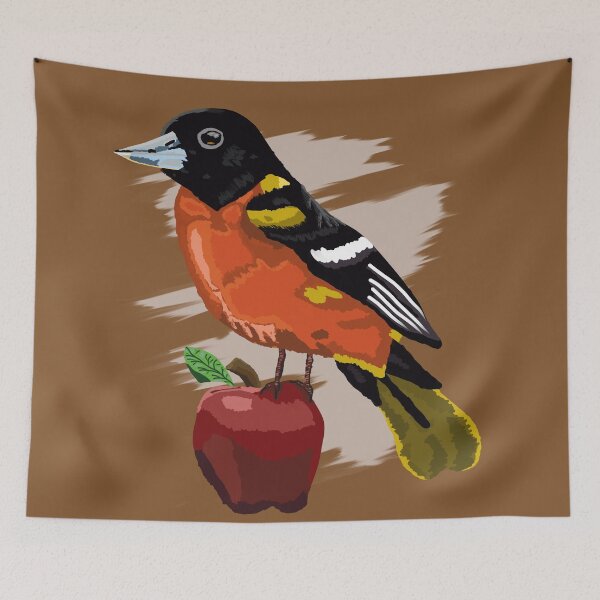 Item preview, Midwest Oriole over a Earthy Background designed and sold by BjernRaz.