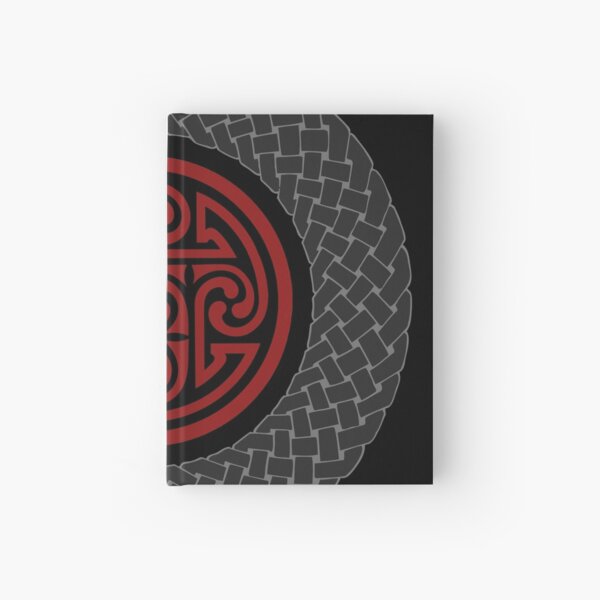 Celtic Knotwork Circles - Vampires are Cursed Hardcover Journal