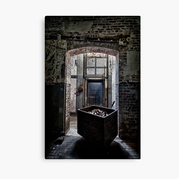 Waiting for the Elevator Canvas Print