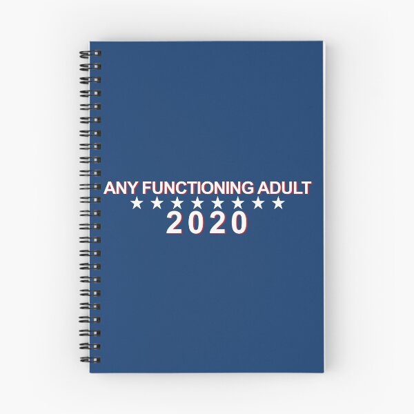 Item preview, Any Functioning Adult 2020 Sticker - Elections 2020 designed and sold by Halla-Merch.