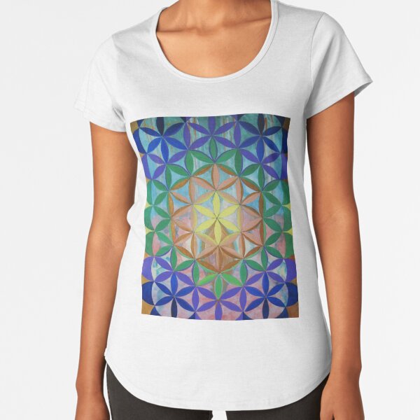 Flower of Life Premium Scoop T-Shirt