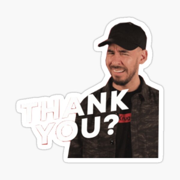 Mike Shinoda "Danke" Sticker