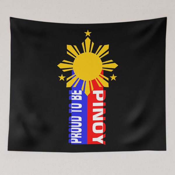 Item preview, proud to be pinoy t-shirt  philippines t-shirt pinoy t-shirt designed and sold by PUNCH ME IN SHOP.