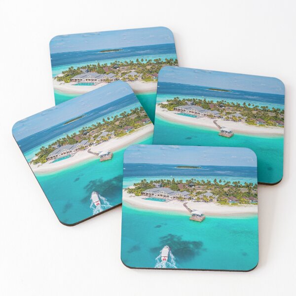 Item preview, Tropical Turquoise Island Beach Paradise  designed and sold by newburyboutique.
