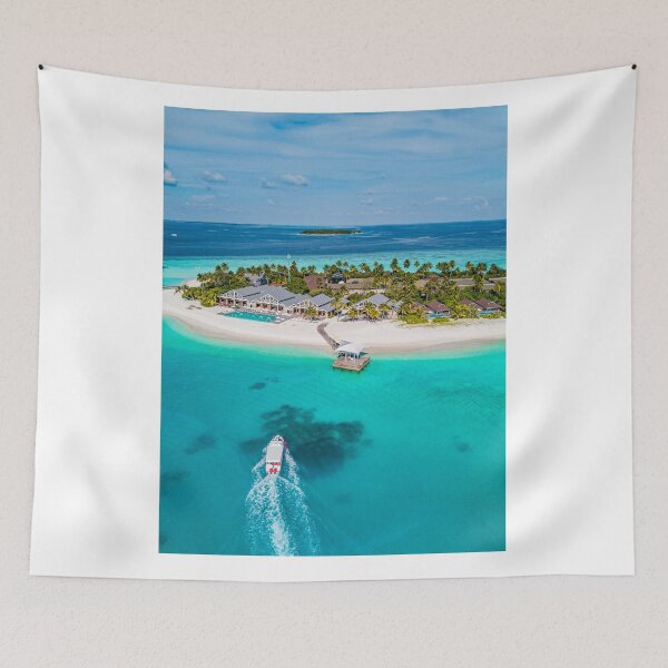 Item preview, Tropical Turquoise Island Beach Paradise  designed and sold by newburyboutique.
