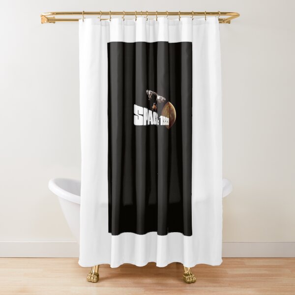 SPACE: 1999 LOGO+EAGLE+ATHERIA Shower Curtain