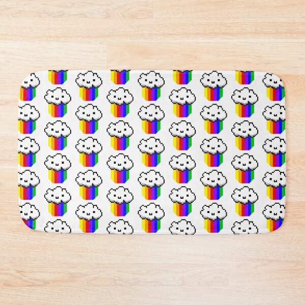 Artikelvorschau, Pixel Rainbow Kawaii Cloud entworfen und verkauft von What's Good!.