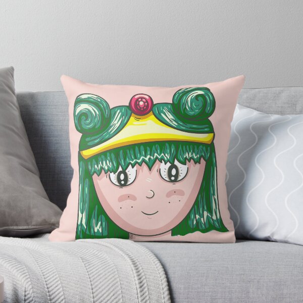 very normal princess Throw Pillow