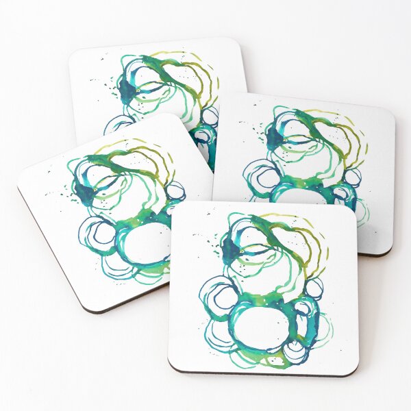 Item preview, Spring Feeling II watercolor abstract designed and sold by Ilze Lucero.