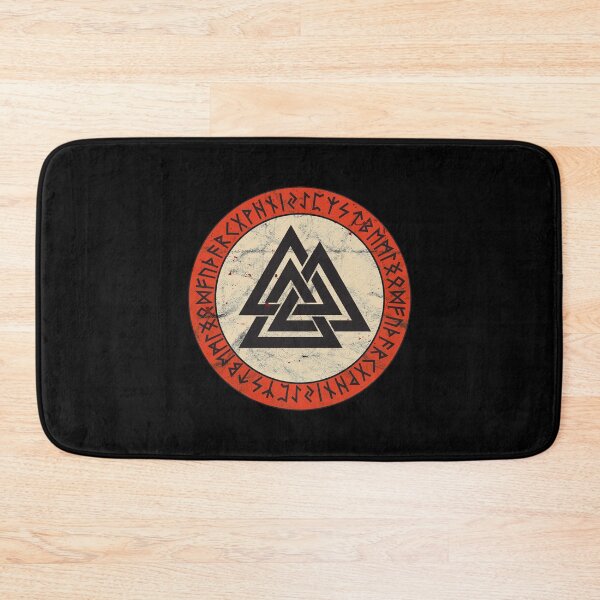 Item preview, Viking Knot Valknut Odin Wotan Old Norse Mythology Warrior design designed and sold by A-Fashion.