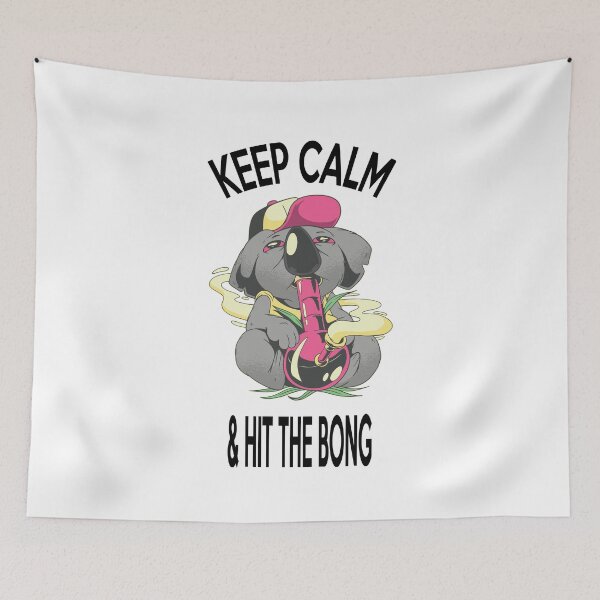 Item preview, Keep Calm And Hit The Bong  designed and sold by SamiWorldwide.