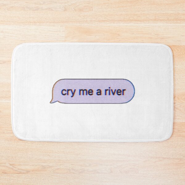 Item preview, Cry Me A River Sticker designed and sold by Hallie Walker.