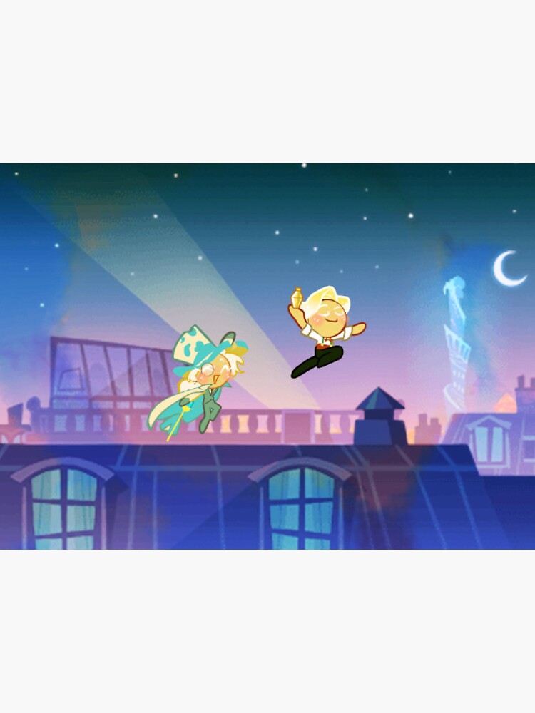 "roguefort x sparkling cookie " Sticker by Ricecakeuu