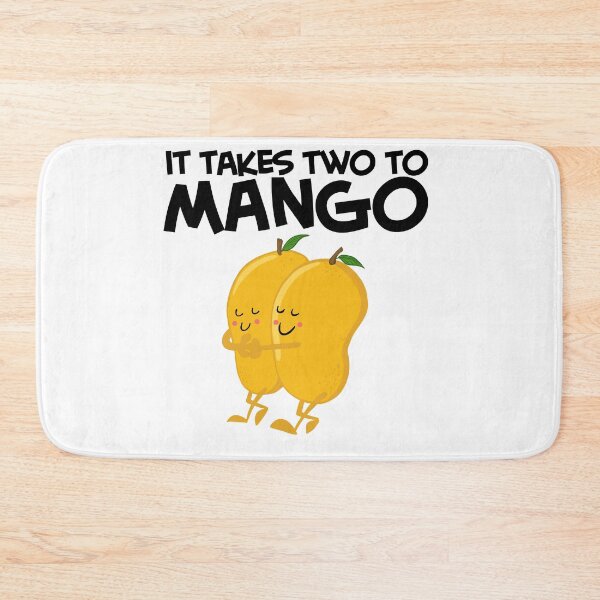 Item preview, It takes two to Mango funny fruit pun designed and sold by Miftees.