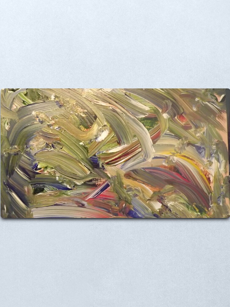 Alternate view of "Emerald's Domain" - Acrylic on Canvas Metal Print